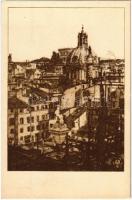 Roma, Rome; Dal Monumento a V. F.: la Colonna Traiana / Trajan's Column, s: P. L. Bartolucci-Alfieri