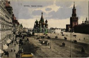 1912 Moscow, Moscou; Place rouge / Red Square (fa)