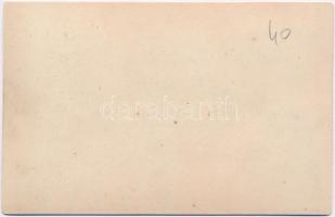 Beijing, Peking; The Camel train and the Peking Wall. No. 34. Hard-backed photo (non PC)