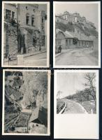 cca 1950-1960 Veszprém, látképek, 17 db fotó, 6×8,5 cm