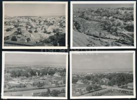 cca 1950-1960 Veszprém, látképek, 17 db fotó, 6×8,5 cm