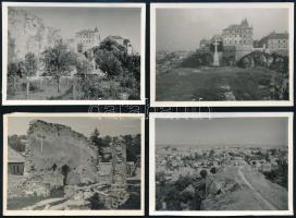 cca 1950-1960 Veszprém, látképek, 17 db fotó, 6×8,5 cm