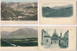 8 db RÉGI külföldi városképes lap, főleg osztrák / 8 pre-1945 European town-view postcards, mainly Austrian