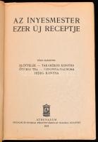 [Magyar Elek]: Az ínyesmester 1000 új receptje. Bp.,1935., Athenaeum, 255 p. Kiadói egészvászon-köté...