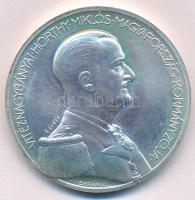 1993. Vitéz Nagybányai Horthy Miklós Magyarország kormányzója / Végső hazatérésének emlékére 1993. szeptember 4. jelzett Ag emlékérem, tanúsítvánnyal, tokban (32,54g/0.925/40mm) T:1 (PP)