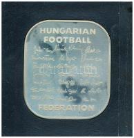1982. "FIFA-Football VB Spanyolország" Ag emlékérem, eredeti tokban (35g/0.925/36x41mm) T:...