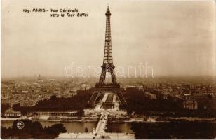 Paris, Vue Générale vers la Tour Eiffel / Eiffel Tower, P.C. Paris