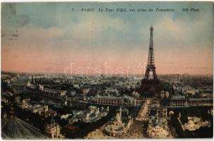 1912 Paris, La Tour Eiffel, vue prise du Trocadéro / Eiffel Tower