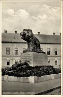 1931 Balassagyarmat, Hősök szobra, emlékmű