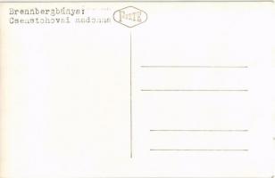 ~1945 Sopron, Oedenburg; Brennbergbánya, Csehstohovai (czestochowai) Fekete Madonna a Szent Borbála ...