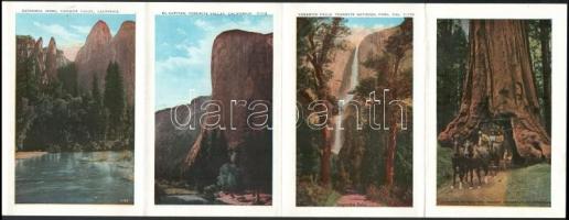 1935 Yosemite National Park leporelló, 18 képpel