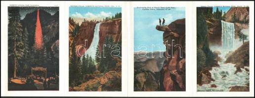 1935 Yosemite National Park leporelló, 18 képpel