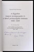 Siposné Seregi Zsuzsanna: A független magyar postaigazgatás és a tábori postaszolgálat története 184...