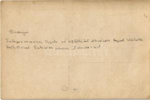 Budapest I. Schwannauer Sándor üzlete, vendéglője és kocsmája. Krisztina körút 93. Hátooldalon felir...