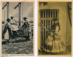 8 db RÉGI magyar városképes lap / 8 pre-1945 Hungarian town-view postcards