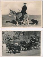 8 db RÉGI magyar városképes lap / 8 pre-1945 Hungarian town-view postcards