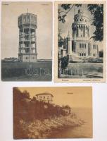 6 db RÉGI portózott képeslap 1912-1941 / 6 postcards between 1912-1941