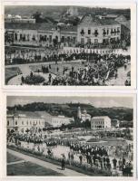 1940 Zilah, Zalau; bevonulás / entry of the Hungarian troops - 2 db képeslap / 2 postcards