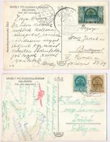 1940 Zilah, Zalau; bevonulás / entry of the Hungarian troops - 2 db képeslap / 2 postcards