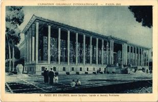 1931 Paris, Exposition Coloniale Internationale, Musée des colonies, Janniot Sculpteur, Leprade et Jaussely Architectes / museum