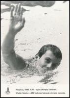 1980 Moszkvai Olimpia, 4 db sajtófotó, 18×12 cm