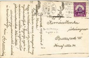 1927 Budapest X. Kőbánya, üzlet bejárata. Nyitra utca 3. photo (cégtáblán olvasható) + "BNV Nem...