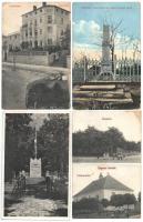35 db RÉGI magyar városképes lap, vegyes minőség / 35 pre-1945 Hungarian town-view postcards in mixe...