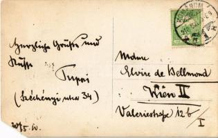 1910 Komárom, Komárnó; utca / street. photo (EM)