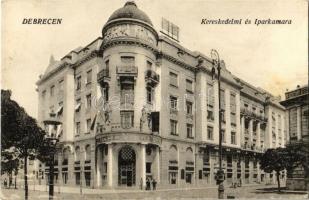 Debrecen, Kereskedelmi és Iparkamara (gyűrődés / crease)