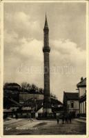 1935 Eger, Minaret a várral (EK)