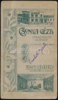 cca 1905  Vucskits Jenő (1879-?) középiskolai tanár (Marosvásárhely, Nagyvárad, Eger, Miskolc) fényk...