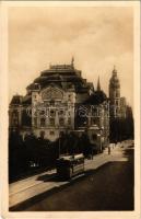 1935 Kassa, Kosice; színház és dóm / Divadlo / theatre, cathedral