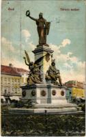 1917 Arad, Vértanú szobor / martyrs statue