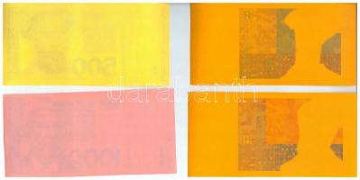 Horvátország 1993. 5K előlapi színpróba + 20K előlapi színpróba + 50K előlapi színpróba + 200K előla...