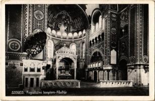 1935 Szeged, Fogadalmi templom, főoltár, belső (EK)
