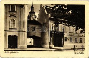 1938 Székesfehérvár, városháza, Bőr és cipészkellék üzlet