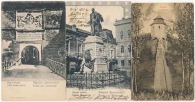 Komárom, Komárnó; - 23 db régi képeslap / 23 pre-1945 postcards