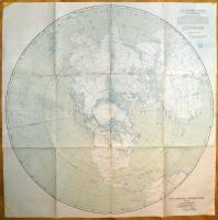 1946 USAF Amerikai légierő térképe. 90x90 cm