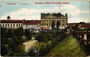 1926 Komárom, Komárnó; Felső Duna sor / Horná Dunajská strana
