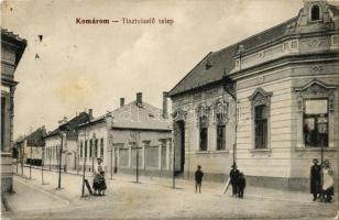 1913 Komárom, Komárnó; Tisztviselő telep. Laky Béla kiadása / street