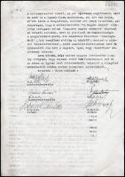 1945 Chernelházadamonya, A Munkás Totális Harcbaállításának Felelős Vezetője által küldött levél más...