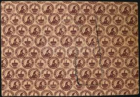 1943 Hangya Szövetkezet asztali naptár, a kartonon kis kopásnyomok, 15x22 cm