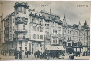 Zagreb, Zágráb; képeslapfüzet 18 képeslappal / postcard booklet with 18 postcards