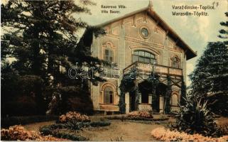 Varasdfürdő, Warasdin-Töplitz, Varazdinske Toplice; Bauerova Villa / Villa Bauer