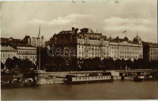 Budapest V. Ferenc József rakpart, Dunapalota Ritz szálloda, Magyar Kereskedők Háza