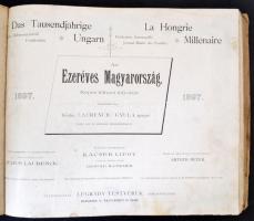 1897 Az Ezeréves Magyarország képes félhavi folyóirat.Családi lap. Szerk.: Kácser Lipót. Kiadja: Lau...