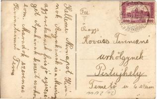 1925 Biharkeresztes, vasútállomás. photo