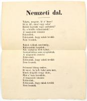1937 Az 1848-as Nemzeti Dal reprint kiadványa