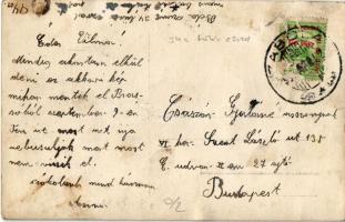 34. tüzér ezred csoportképe Brassóban az indulás előtt / WWI Austro-Hungarian K.u.K. military, 34th ...