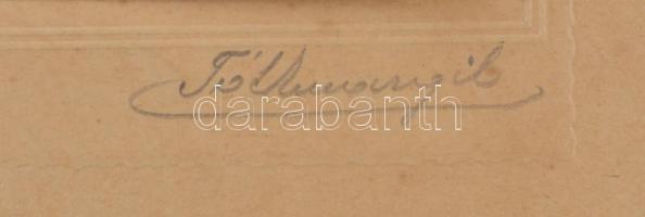 cca 1930 Tóth Margit budapesti fényképész műtermében készült felvételek, 2db aláírt vintage fotó, eg...